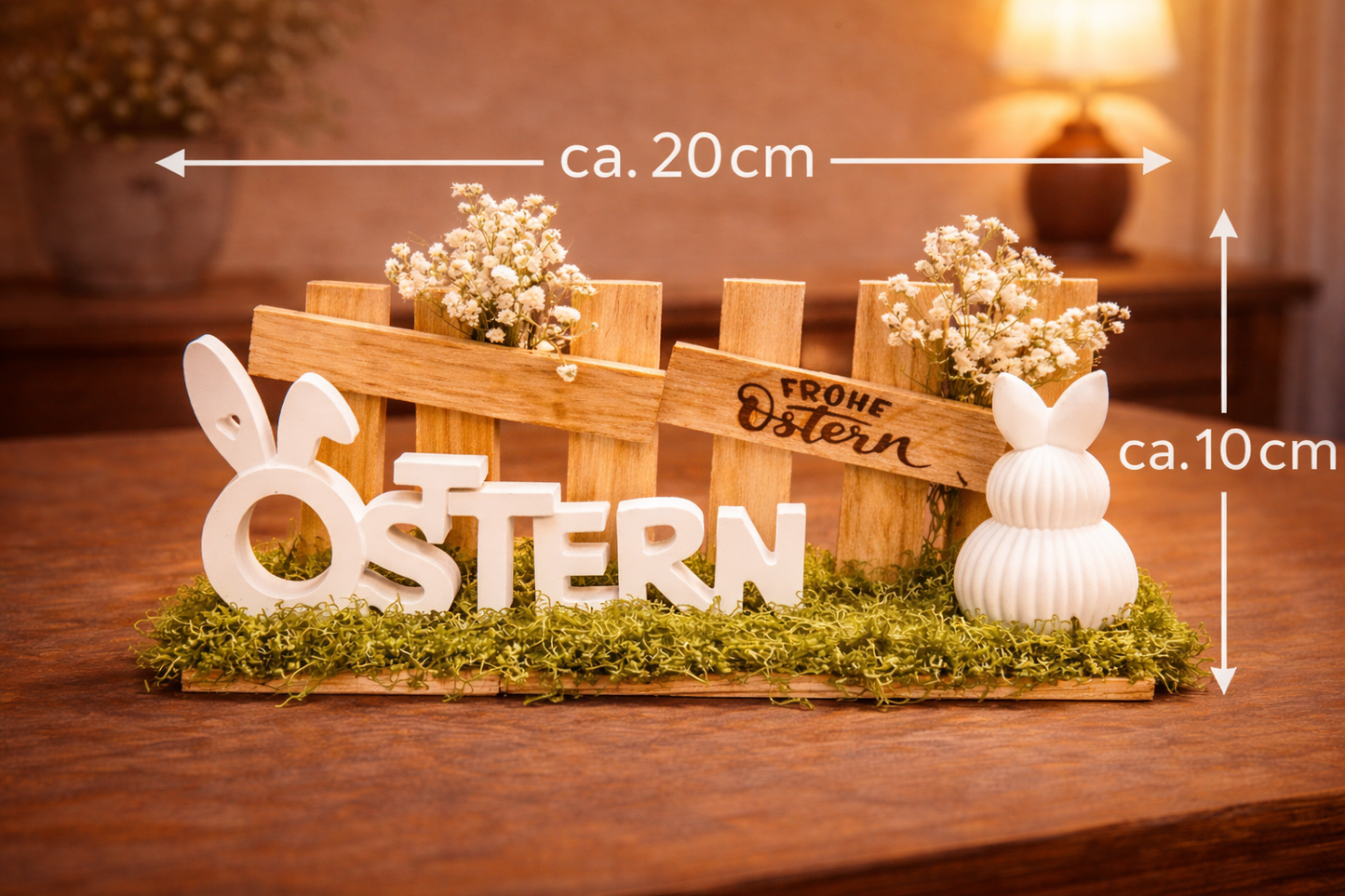 Osterdekoration „Ostern“ - handgemacht & natürlich
