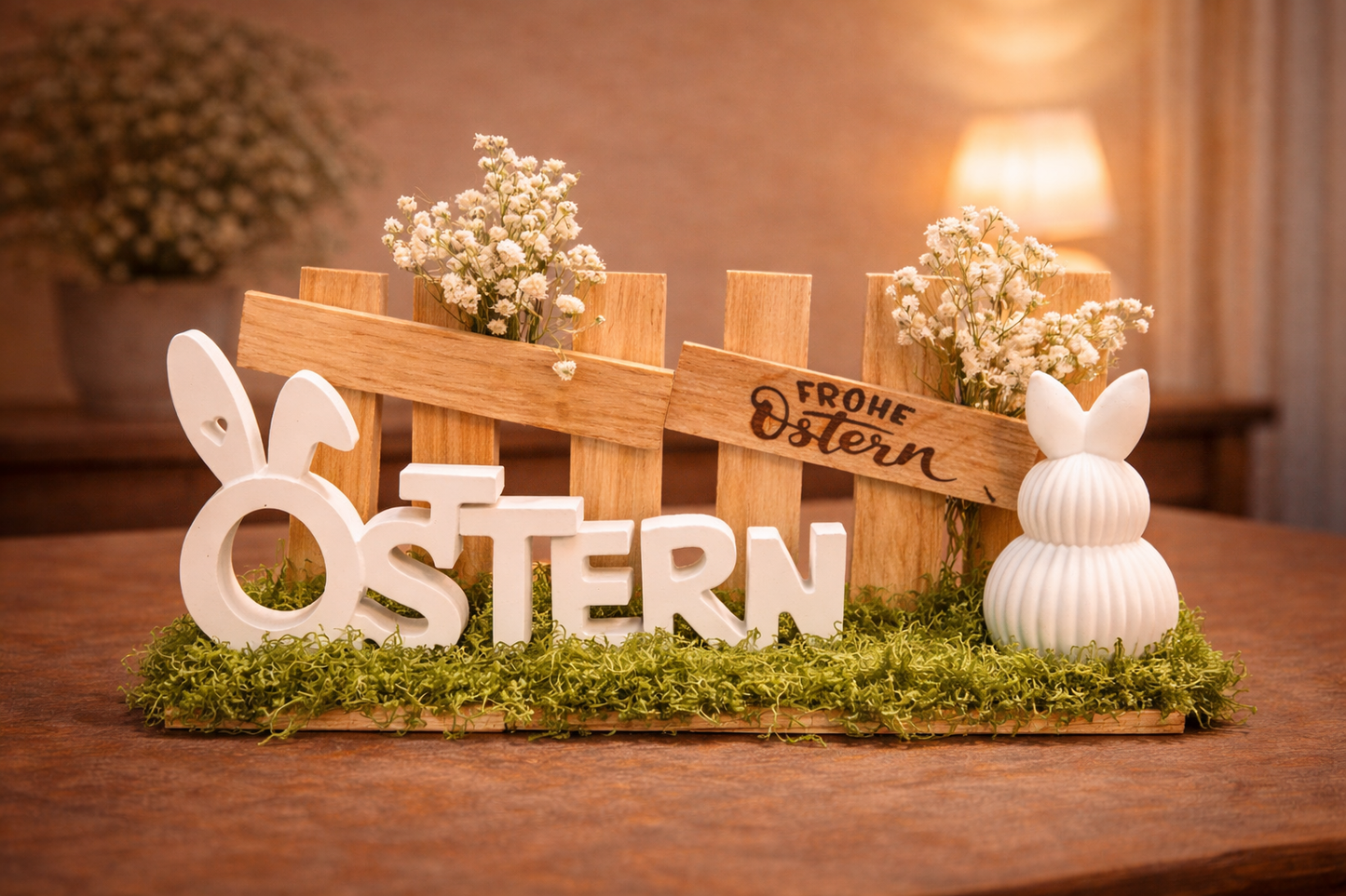 Osterdekoration „Ostern“ - handgemacht & natürlich
